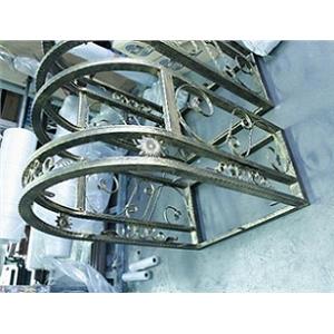 錏鐵鍛造窗-粉體烤漆