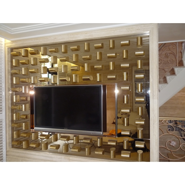 造型電視牆,一鑫鐵件工程行