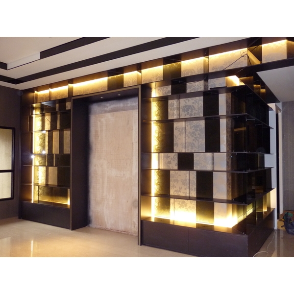 鍍鈦造型牆面,一鑫鐵件工程行