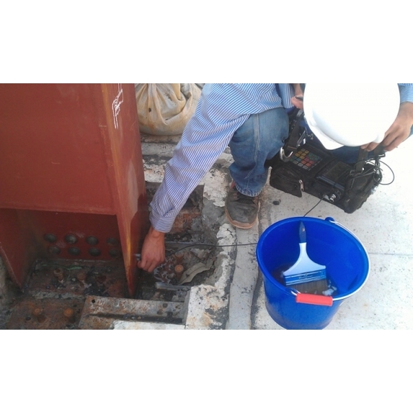 二道不同非破壞性檢測焊道,灃泉土木包工有限公司