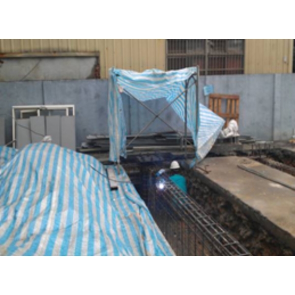 鋼筋SD42W、鋼構預埋螺栓無障礙施工