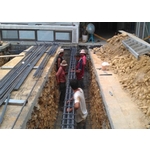 鋼構基礎地樑鋼筋綁紮 - 灃泉土木包工有限公司