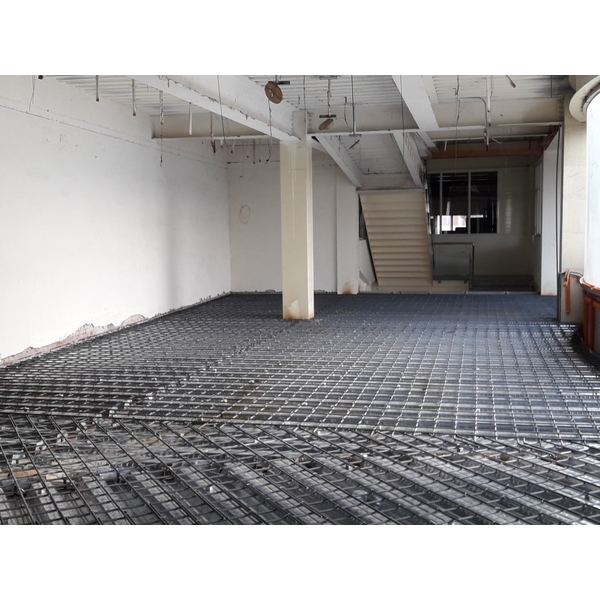 辦公室夾層deck鋼筋綁紮,灃泉土木包工有限公司