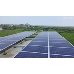 雲林台西鄉  透天屋頂太陽光電系統 採H型鋼支撐架 , 領航節能科技有限公司