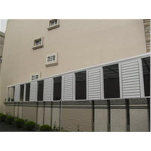 百葉窗-白色,新世紀金屬門窗