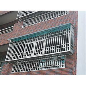 鋁管防盜窗