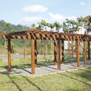 仿木花架R-2 , 三榮建材工業股份有限公司