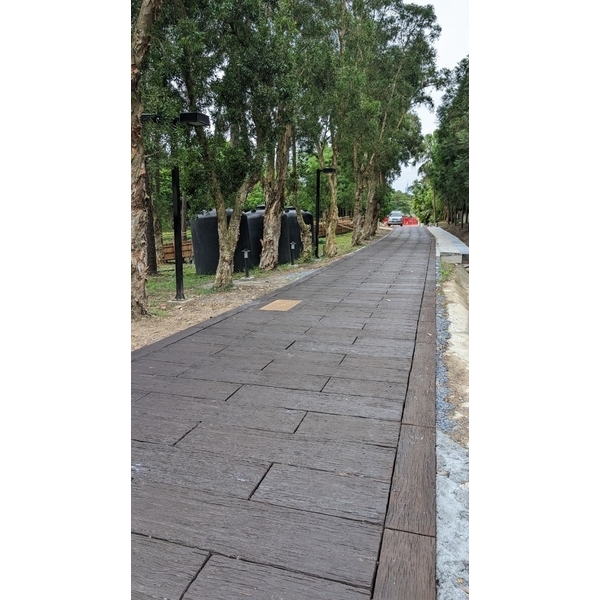 仿枕木步道及鋪面-三榮建材工業股份有限公司