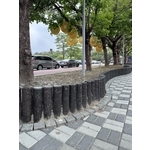 仿櫟木五連椿及單椿樹穴及花台工程 - 三榮建材工業股份有限公司