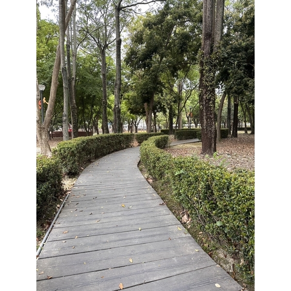 仿枕木木棧道,三榮建材工業股份有限公司