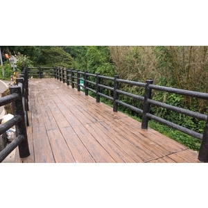 仿木平台欄杆