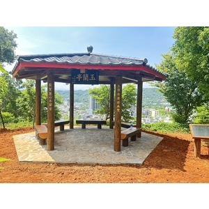 仿木六角亭及解說牌