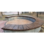 木製圓椅 - 三榮建材工業股份有限公司