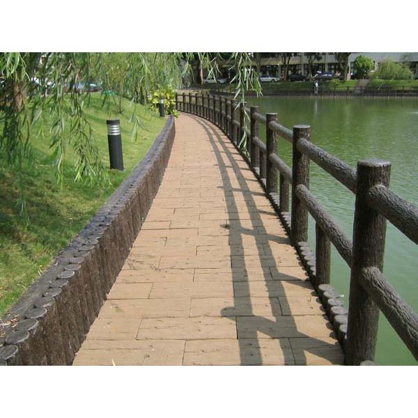 B-2特訂仿櫟木欄杆加五連樁