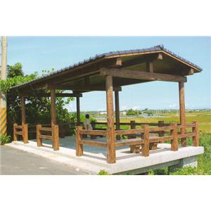 特訂仿木休憩亭