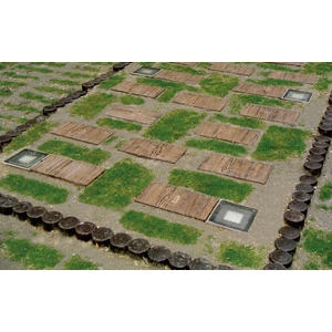 燒杉踏步五連樁