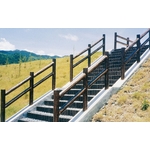 仿木階梯、仿木欄杆 - 三榮建材工業股份有限公司