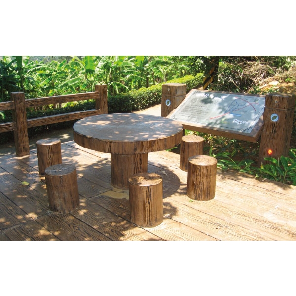 T-3Y燒衫桌椅、欄杆、導覽牌、平台 T-3Y燒衫桌椅、欄杆、導覽牌、平台,三榮建材工業股份有限公司