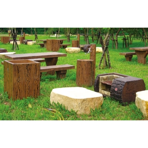 BBQ烤肉爐、垃圾桶、洗手台、T-8