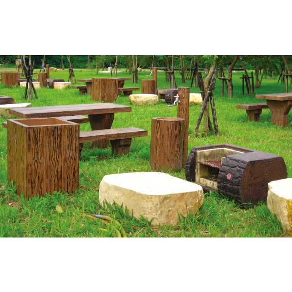 BBQ烤肉爐、垃圾桶、洗手台、T-8,三榮建材工業股份有限公司