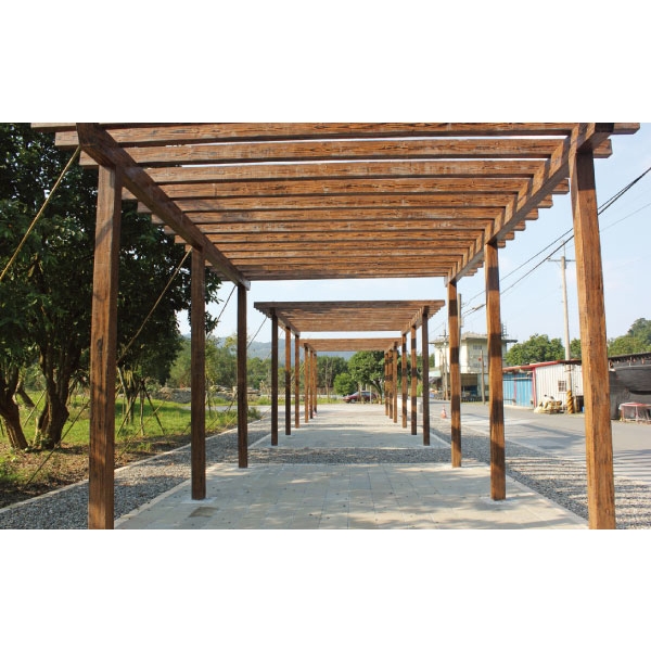 特訂燒杉花架 特訂燒杉花架,三榮建材工業股份有限公司