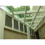 玻璃採光罩 - 銘得玻璃工程行