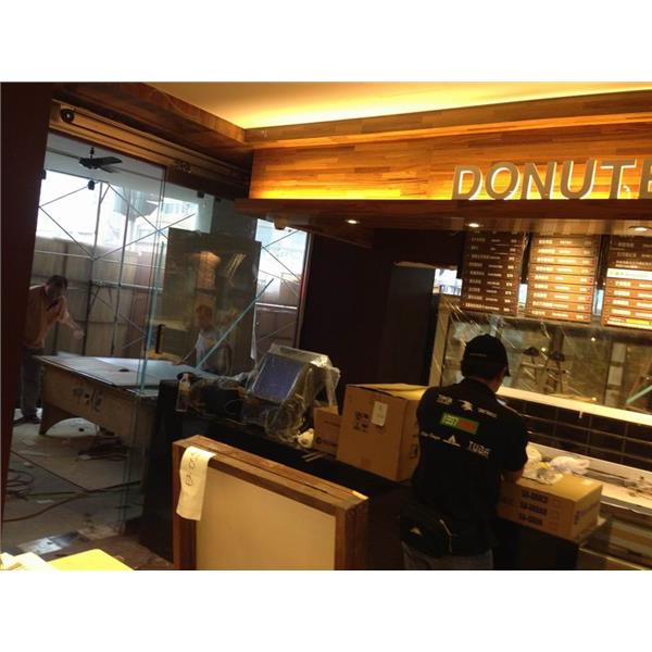 不銹鋼毛絲面自動門