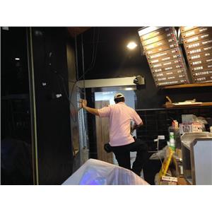 不鏽鋼上下料式自動門