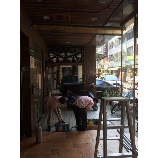 空氣門骨科施工前