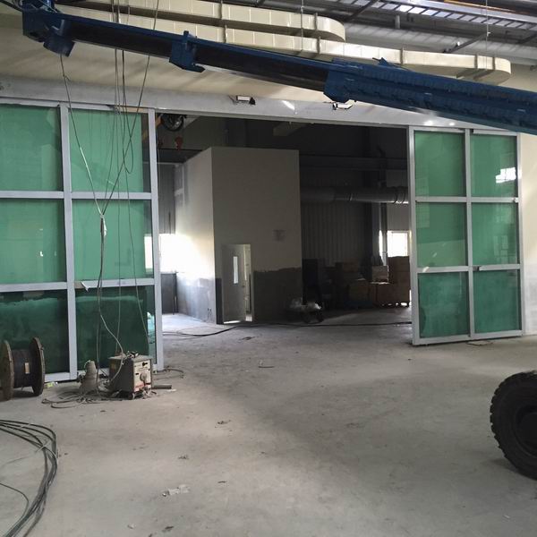 不鏽鋼玻璃重型自動門