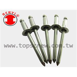 全白鐵拉釘,螺峰金屬工業股份有限公司