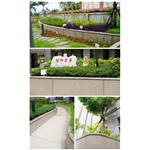 新和首璽園藝造型抿石工程