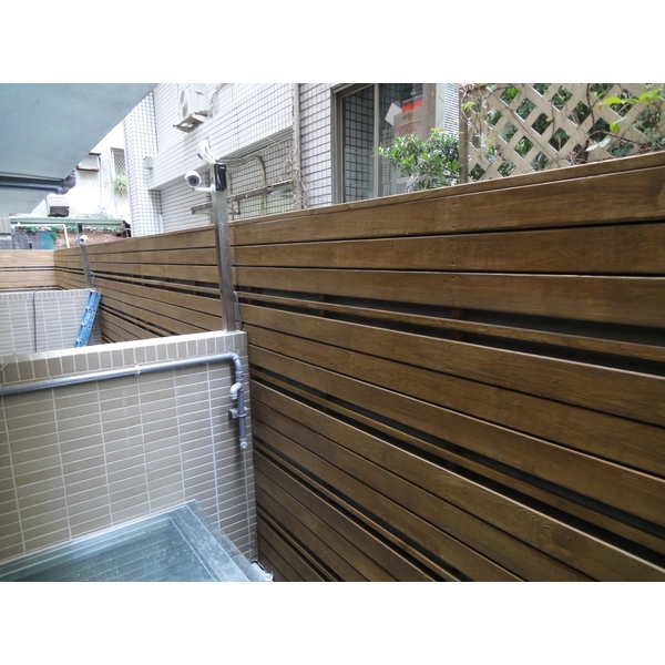 造型南方松格柵