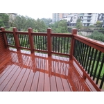 金檀木景觀平台 欄杆 - 尼可企業社
