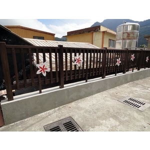 黃金柚木格柵、圍籬