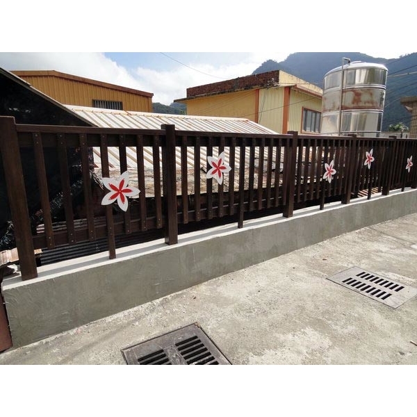 黃金柚木格柵、圍籬,尼可企業社