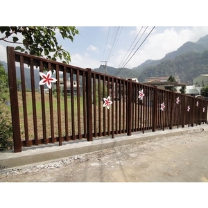 黃金柚木格柵、圍籬