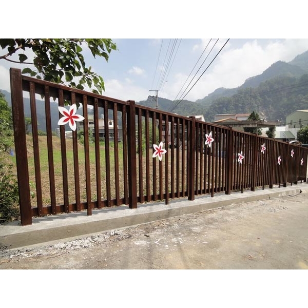 黃金柚木格柵、圍籬,尼可企業社