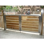 不鏽鋼 南方松 雙開門 - 尼可企業社