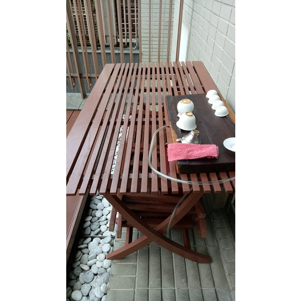 柚木桌養護效果,尼可企業社