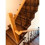 鍛造樓梯扶手 - 稼樺櫸木扶手行