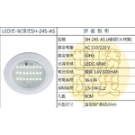 嵌頂式LED燈 , 世勝防災設備工程有限公司