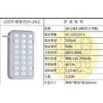 壁掛式LED燈 , 世勝防災設備工程有限公司