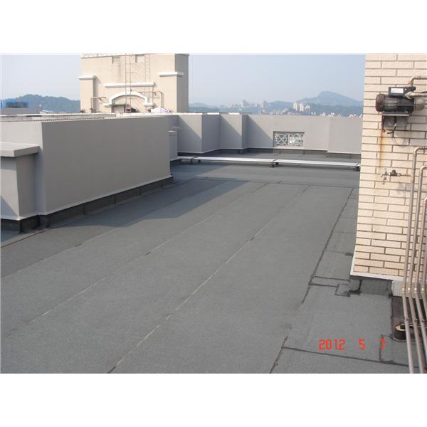屋頂防水毯施作完成,安雅順實業有限公司