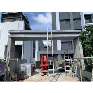 台中車庫牌樓實績｜台中大樓車庫牌樓新建工程