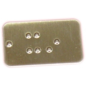 電梯上下按鈕點字板-不銹鋼 , 家葳企業有限公司