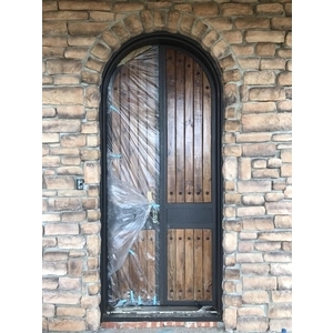 城堡-鋼木門 , 金世興門窗行