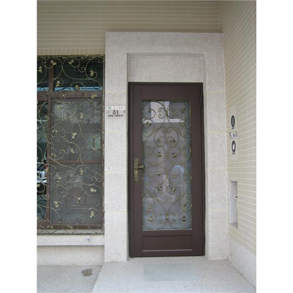 鍛造門安裝實例,金世興門窗行