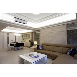 簡約設計客廳主牆