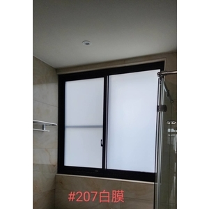 台中玻璃貼紙工程實績｜玻璃貼紙#207白膜